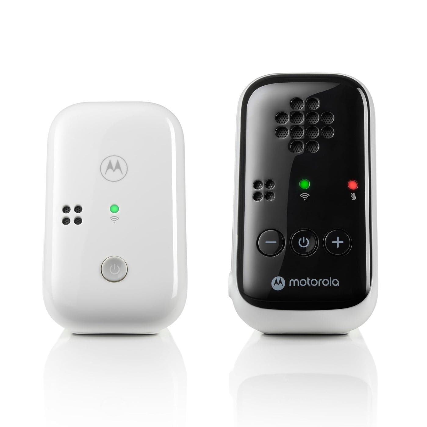 Motorola Nursery PIP10 AudioOnly Baby Monitor 1000ft Range Sensitive Mic Alert Light Portable Parent Unit Outlet or AAA Battery Not Included