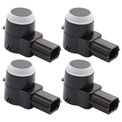 NewYall Pack of 4 Reverse Rear Bumper Backup Park Assist Aid Parking Sensor for GMC Yukon Sierra Chevy Silverado 1500 Avalanche Silverado 25003500 HD Suburban 15002500 Cadillac Escalade
