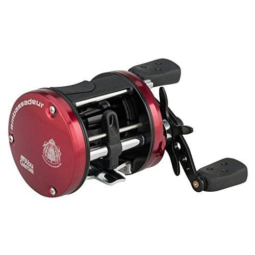 Abu Garcia Ambassadeur SX Conventional Reel Size 6600 1292731 3 Stainless Steel Ball Bearings 1 Roller Bearing Synthetic Star Drag Max of 125lb