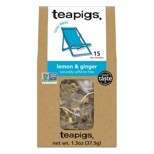 Teapigs Tea Lemon And Ginger 15 Count