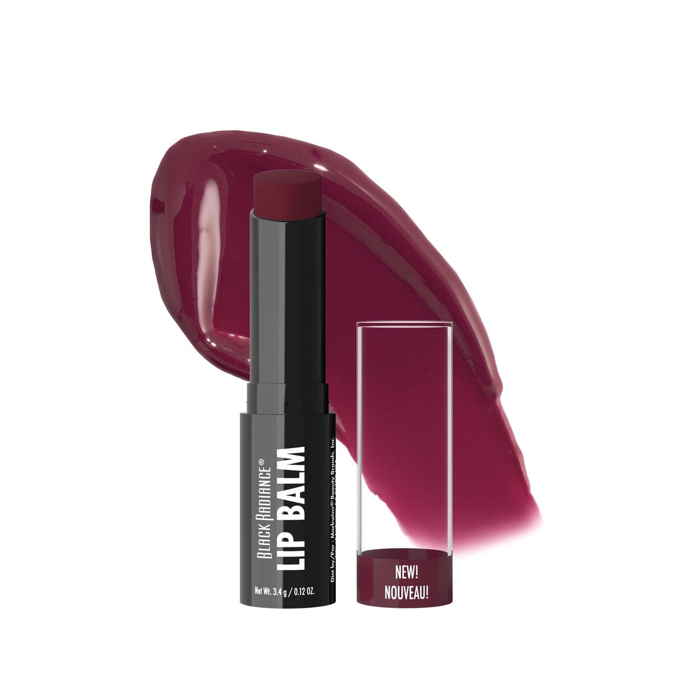 Black Radiance Beyond A Pout Plumping Lip Balm Moisturizes Conditions with a Blend of Botanical Oils Hyaluronic Acid For a Glossy Finish Vegan CrueltyFree Luscious