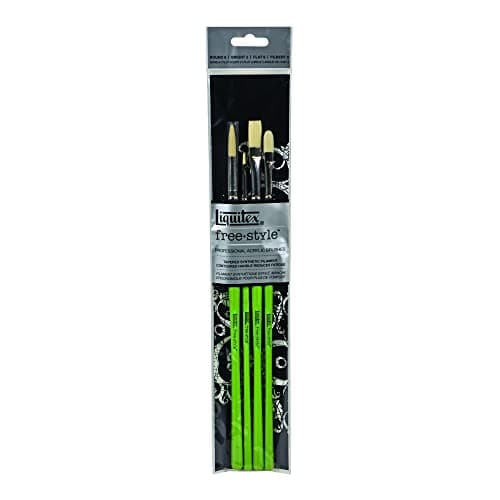 Liquitex Professional Freestyle Traditional Brush 4Piece Set