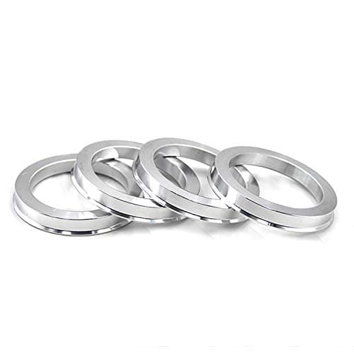 DCVAMOUS Alloy Aluminum Wheel Hub Centric Rings 73.1 to 54.1, Set of 4 Hubcentric Rings - Performance Spigot Hubrings for 54.1mm Vehicle Hub with 73.1mm Center Bore Rims Compatible with Toyota Mazda