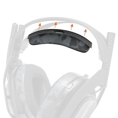 WC BandZ A50 - Upgraded Headband Replacement Kit for Astro A50 Gen 4, Gen 5, & A50X by Wicked Cushions | Enhanced Comfort, Style & Easy Installation | Black Camo