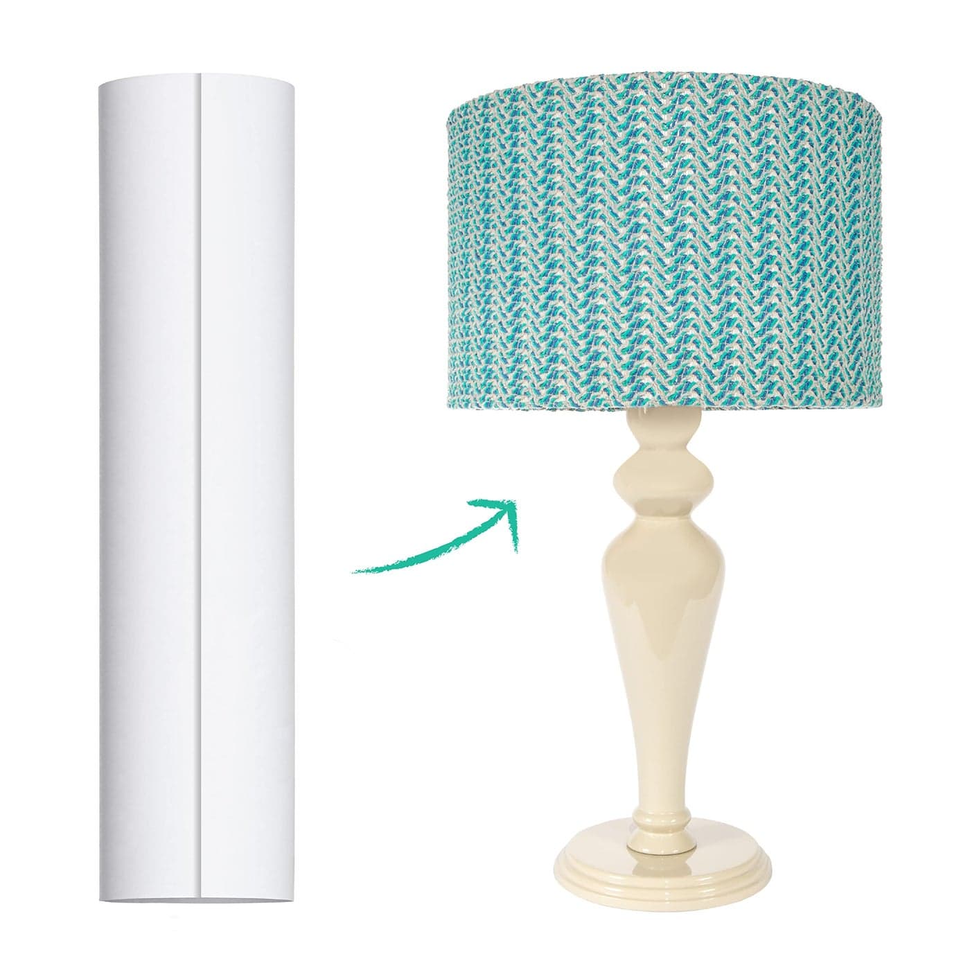 I Like That Lamp Styrene Sheet for Lampshade 10 Height x 64 Length Adhesive Roll for DIY Round Drum Lamp Shade Repair Damaged Shades Make a New Lampshade Compatible with All Materials