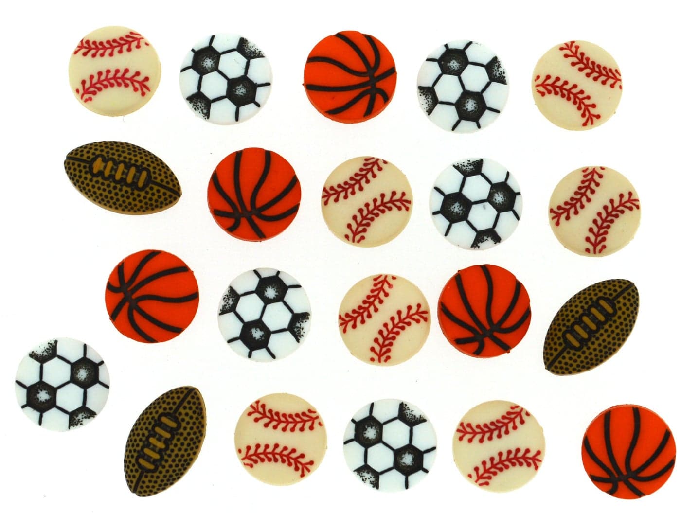 Dress It Up 2227 Tiny Sports Equipment Embellishment for Crafts