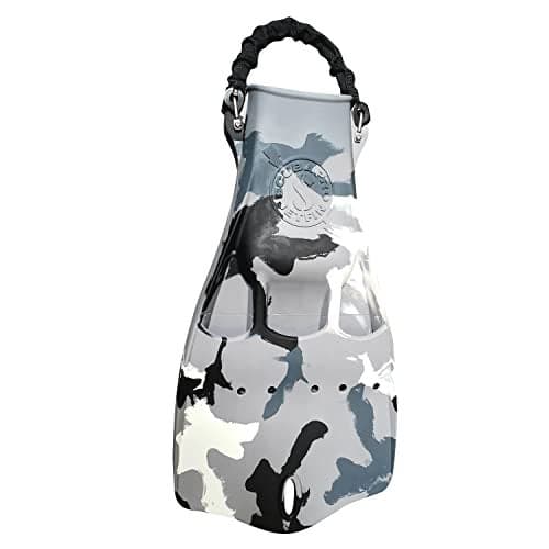 SCUBAPRO Jet Diving Fin with Spring Heel Strap White Camo L