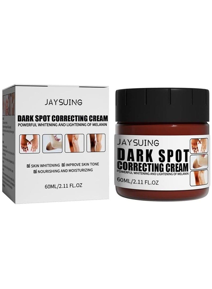 Dark Knees And Elbows Strong Whitening Cream, Whitening Body Lotion, Intimate Area Whitening Cream, Dark Spot Correcting Cream For All Skin Types 60g