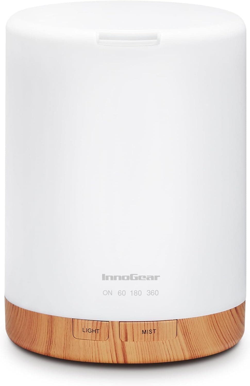 InnoGear 300ML Essential Oil Diffuser, Premium 5-in-1 Ultrasonic Aromatherapy Diffusers Scent Humidifier Aroma Diffuser Vaporizer Auto-Off Timer for Room Office Home, Yellow