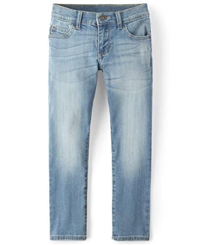The Childrens Place boys Stretch Straight Leg Jeans Denim 10