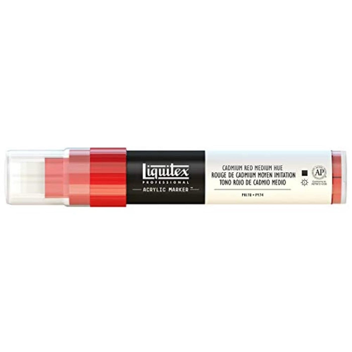 Liquitex Professional Marker Acrylic Paint, 15mm, Cadmium Red Medium Hue