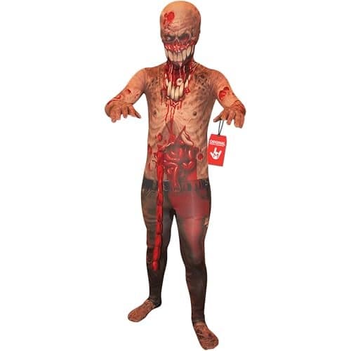 Morphsuits Kids Exploding Guts Zombie Monster Costume Medium 36311 810 Years