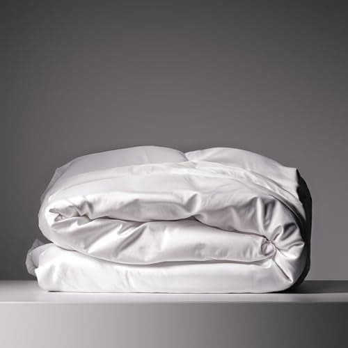 Eucalyptus Duvet Cover Infused with Silver for AntiOdor Softer Than Silk Fibers More Cooling Than Cotton Perfect for Hot Sleepers Sensitive Skin 100 Tencel Lyocell FullQueen Size