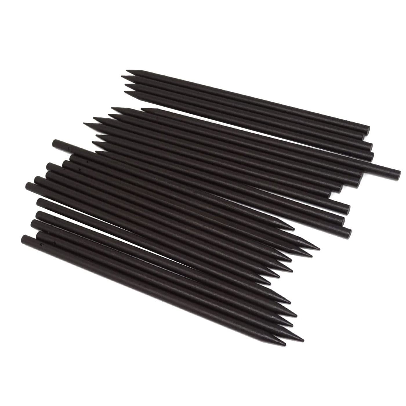 Honbay 24PCS Wood Hair Sticks Chinese Hair Chopsticks Pencil Hair Sticks Long Hairpins Decorative Hair Holder for Women and Girls 2 Style