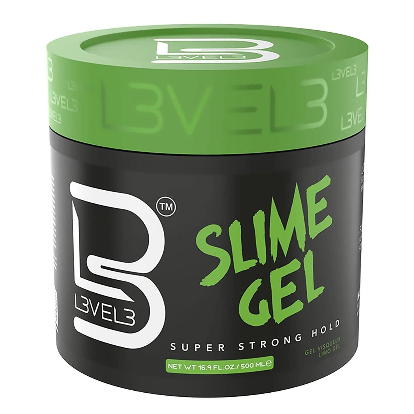 L3 Level 3 Slime Gel Strong Control Hair Styling Gel FlakeFree LongLasting Hold Adds Volume Texture