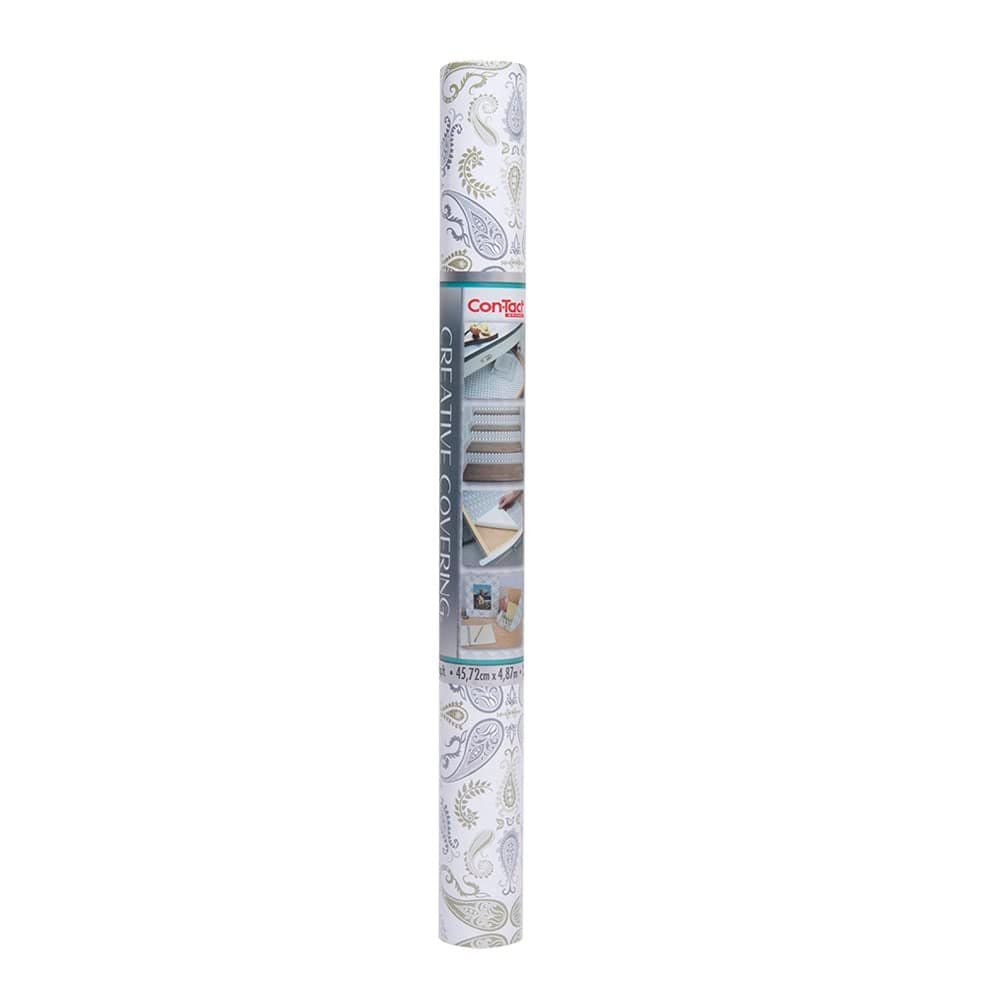 ConTact Brand Creative Covering SelfAdhesive Shelf Liner MultiPurpose Vinyl Roll Easy to Use and Apply 18 x 16 Abby Sage