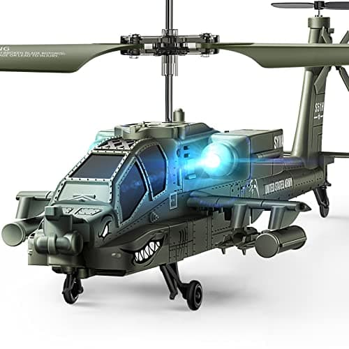 SYMA RC Helicopters S51H Remote Control Helicopter 24GHz Military Army Toys for Boys Girls Kids with Altitude Hold One Key Take OffLanding LED Light Low Battery Reminder