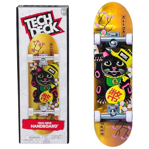 TECH DECK DGK Handboard Authentic Mini Skateboards Kids Toys for Boys Girls Ages 6 and up Hands Use Only