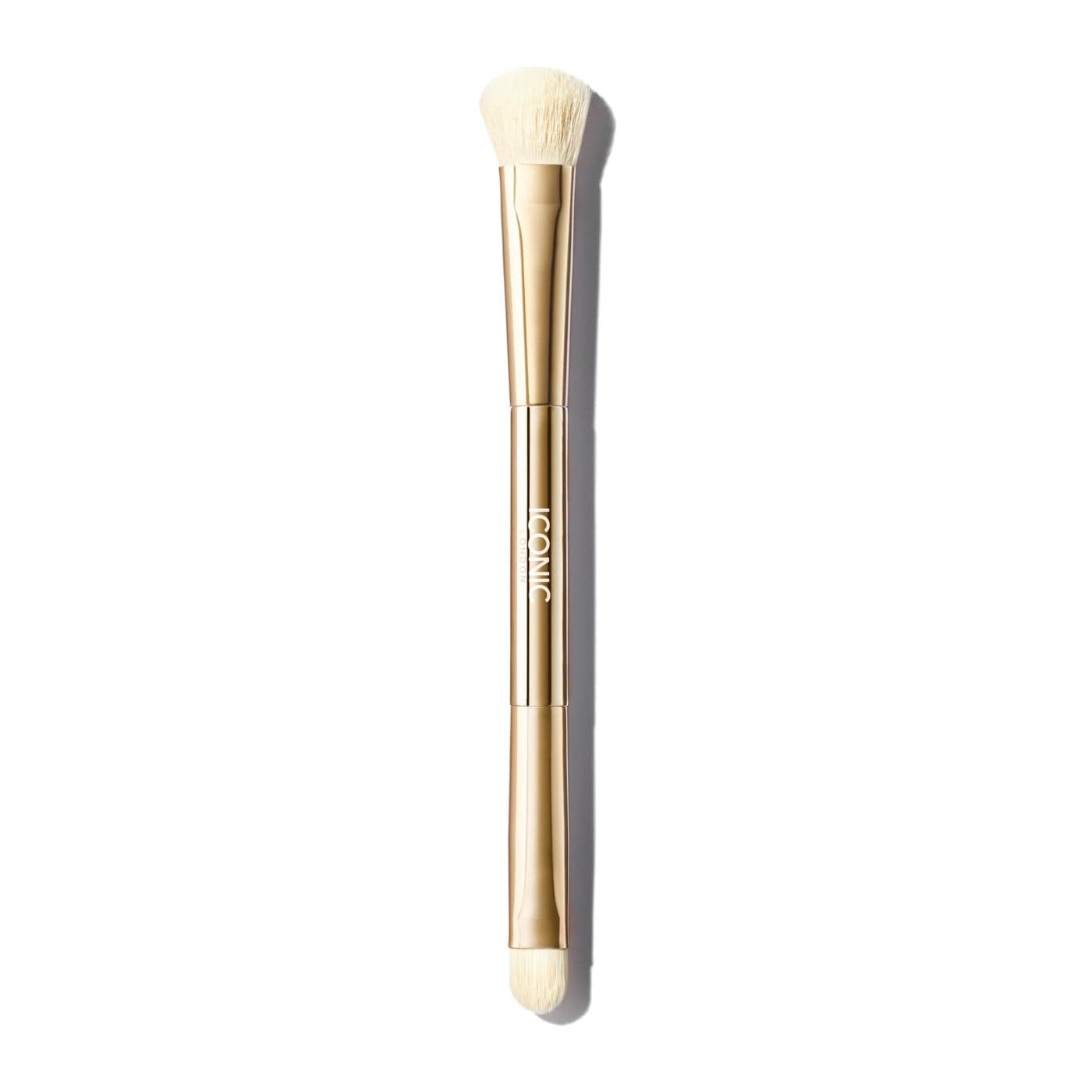 ICONIC LONDON Concealer Duo Brush Two Sided Makeup Brush Buff and Blend Perfect for Liquid and Cream Products Cruelty Free