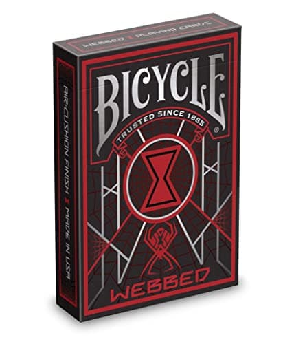 Bicycle Playing Cards Webbed Design Limited Edition Deck with a Spider Theme