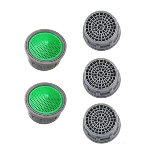 WINBOB 5PCS Faucet Aerator Replacement Parts Flow Retrictor Insert Replacement Faucet Aerators