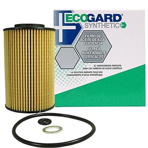 ECOGARD S5848 Premium Cartridge Engine Oil Filter for Synthetic Oil Fits Hyundai Genesis 3.8L 2009-2014, Veracruz 3.8L 2008-2012, Santa Fe 3.3L 2009, Sonata 3.3L 2009-2010
