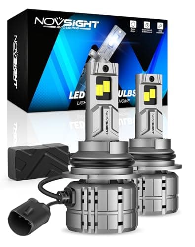 NOVSIGHT 9007 Fog Bulbs 88000LM 900 Ultra Bright 9007 Fog Bulbs Pack of 2