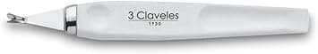 3 Claveles 12350 Stainless Steel Cuticle Remover 10 cm