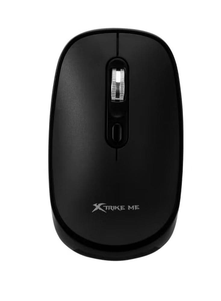 GW-119 Dual-Mode Wireless Mouse With Rechargeable Battery - Black