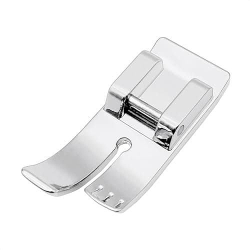 TISEKER 1/4” Straight Stitch Snap-On Foot Presser Foot Fit for All Low Shank Snap-On Singer, Brother, Babylock, Euro-Pro, Janome, Juki, Kenmore, New Home, White, Simplicity Sewing Machines