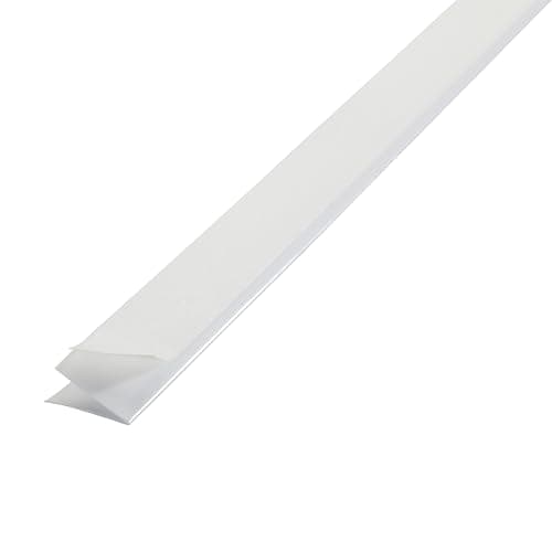 MD Building Products 3525 MD 0 VFlex WeatherStrip with Adhesive Back 17 Ft L X 78 in W Polypropylene White