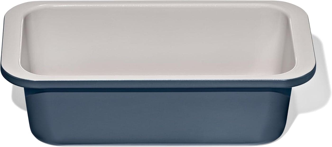 OXO Good Grips NonStick Pro Ceramic Coated Metal Bakeware 1Lb Loaf Pan Storm Blue