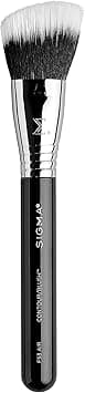 Sigma Beauty F53 Air Contour and Blush Brush Angled Makeup Brush for Blush Bronzer Perfect for Sheer to Medium Coverage Professional StreakFree Application 1 Brush