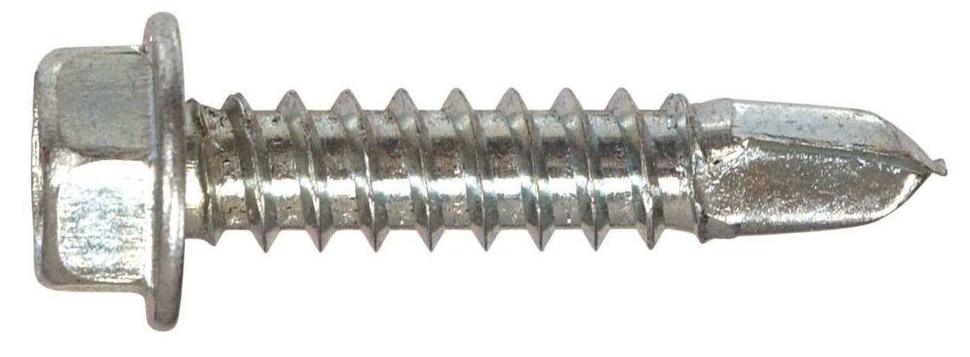 The Hillman Group 47206 818 x 34Inch Hex Washer Head Self Drilling Screw