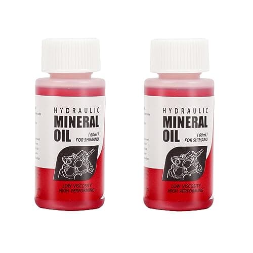 High Performance Bike Brake Mineral Oil - 120ml/4oz - Ideal for Shimano and Tektro Hydraulic Brake Systems, Brake Fluid for MTB/Road Bicycle Hydraulic Disc Brakes