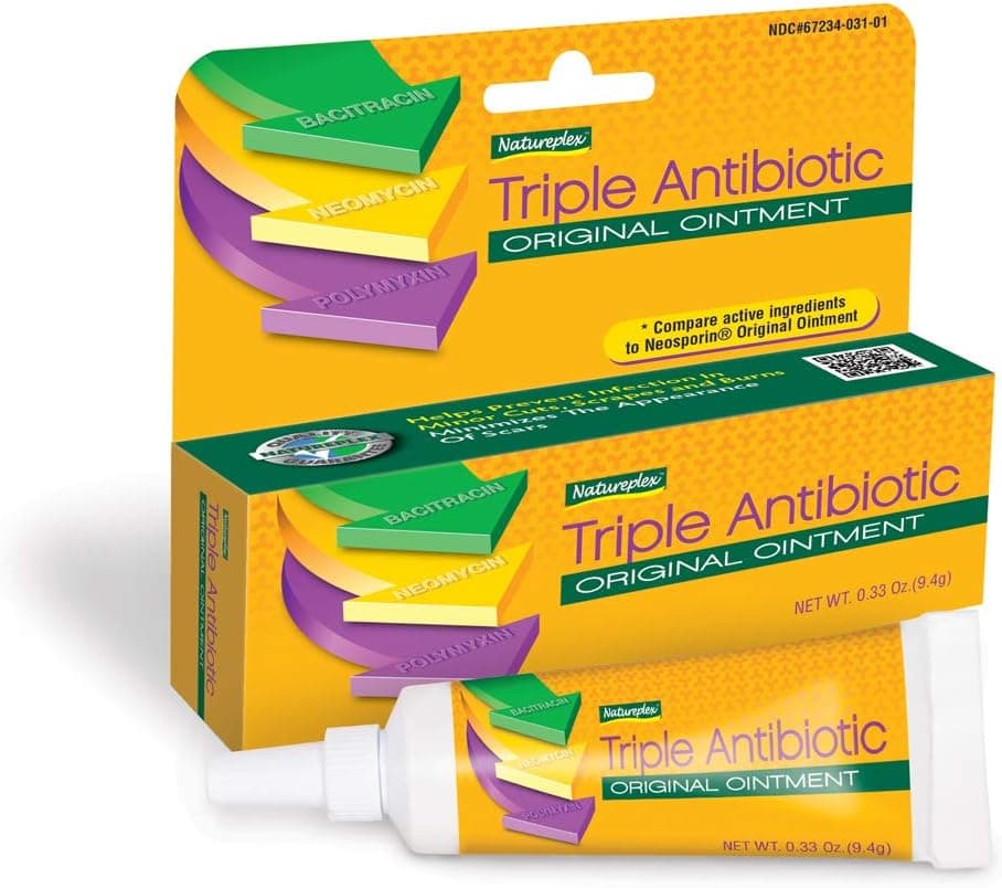 Natureplex Triple Antibiotic Original Ointment 0.33 Ounce Tube