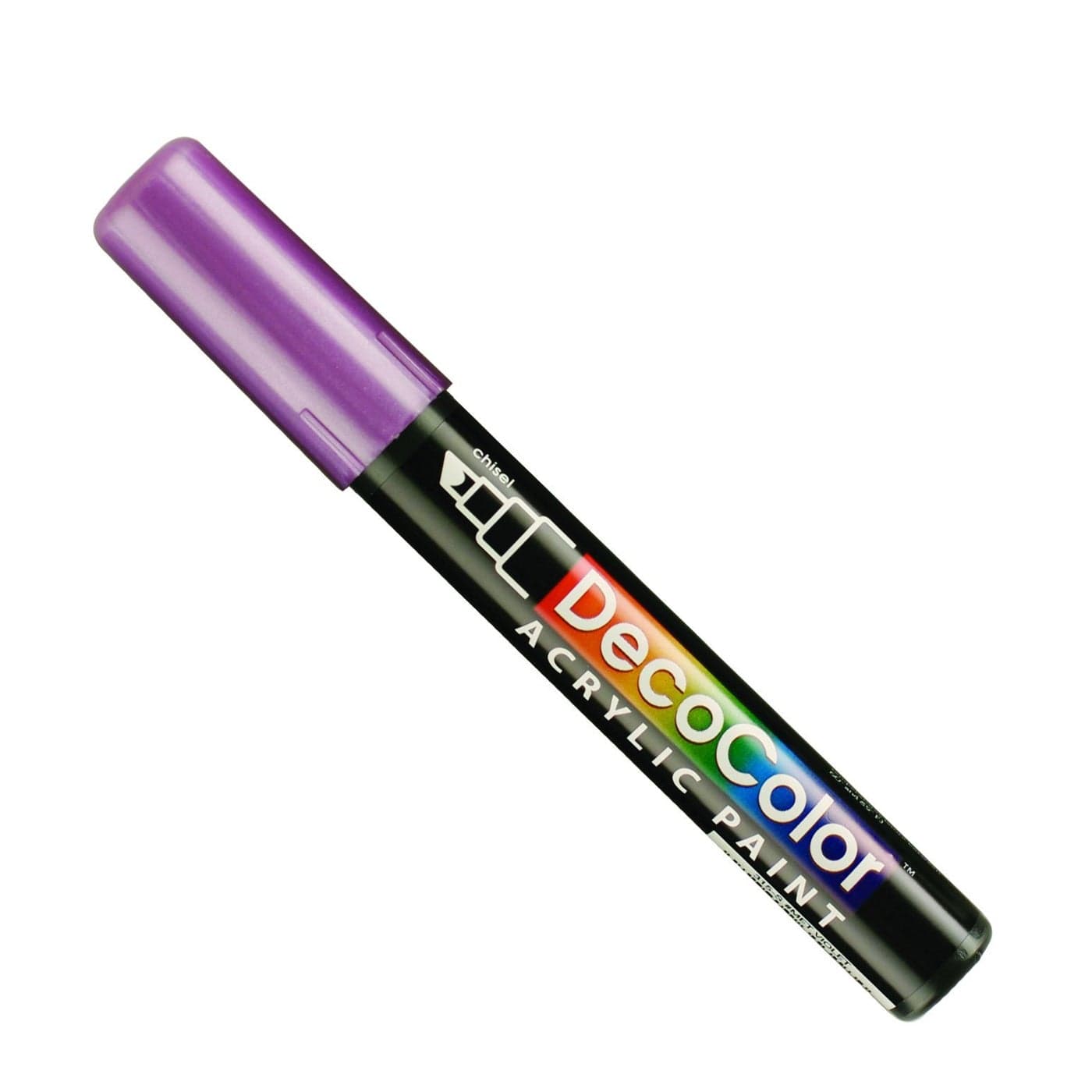 UCHIDA 315CM8 Marvy Deco Color Chisel Tip Acrylic Paint Marker Metallic Violet