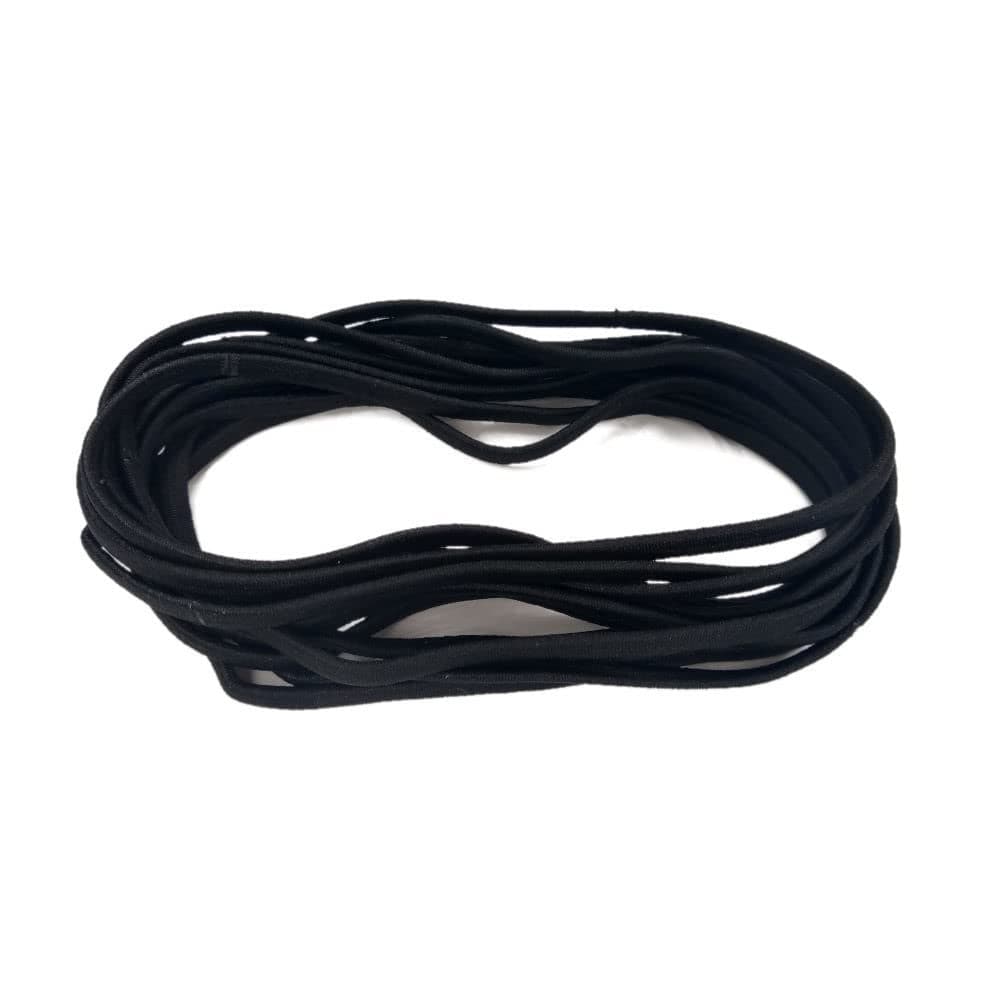 12 Extra Large Hair Ties for Dreadlocks and Thick Hair Long and Oversized Black