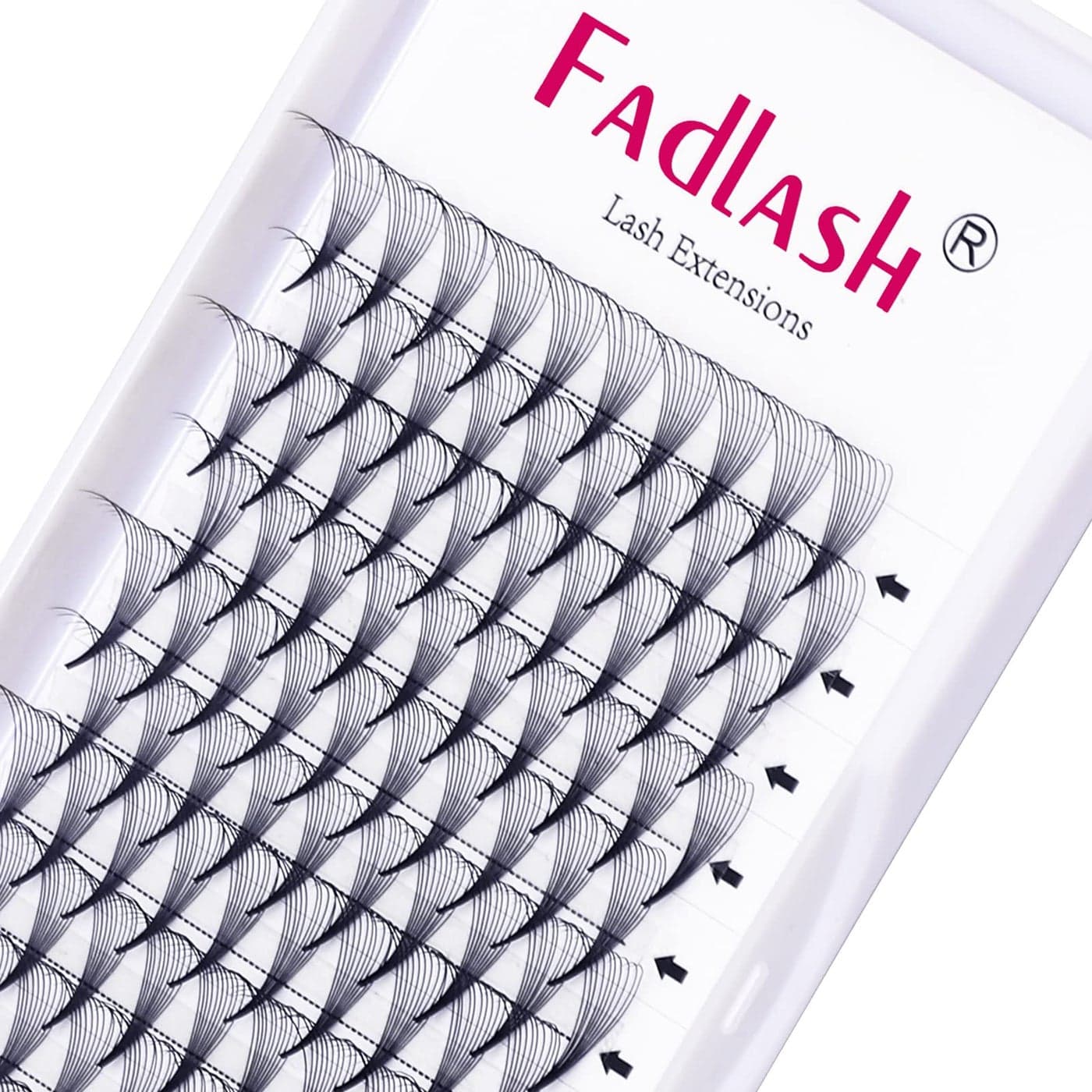 Premade Lash Fans 10D 007 Volume Eyelash Extensions D Curl 10mm Pro Point Thin Base Lash Extension Supplies Volume Lashes Premade 10D007D 10mm