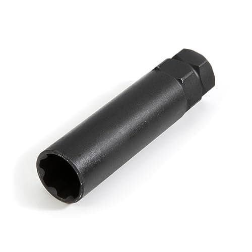 Steelman Pro 7-Spline 3/4-Inch Socket-Style Locking Lug Nut Key, Removes Spline-Style Aftermarket Lug Nuts, Durable, Thin-Walled