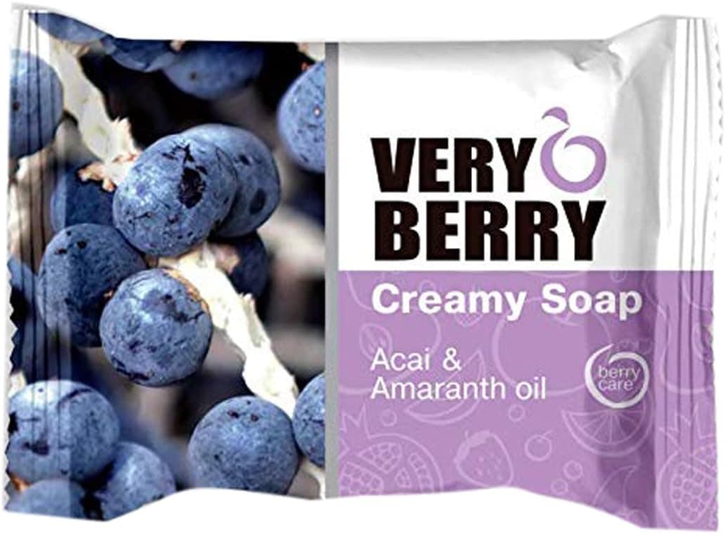 Verry Berry Acai Amaranth Oil Bar Soap 100g