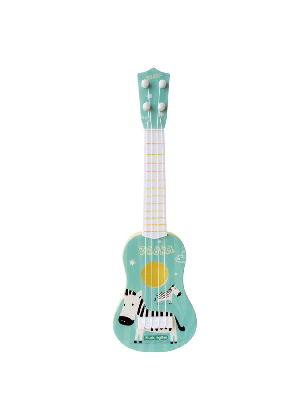 Musical Toys Early Education Ukulele Toys, Mini Ukulele Instruments, Children'S Guitar Ukulele Suitable For Toddler Boys And Girls Beginners Children'S Musical Toys (Zebra Blue)