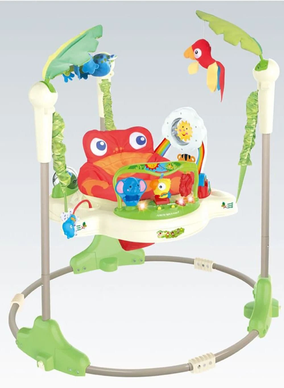 Compact design Baby Jumper Walker With Activity Seat and Removable Rattle Toys