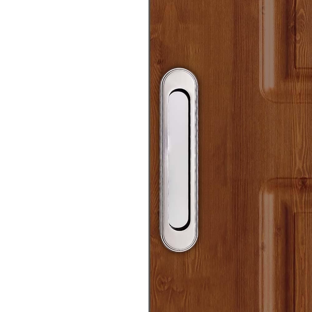 VOLO Satin Finish Handle Durable Concealed Sliding Door Handle for Cabinets Wardrobes and Room Doors in Home Office and Hospital Model Conceal 25 Pack of 2 Pieces 160MM 8 Inch