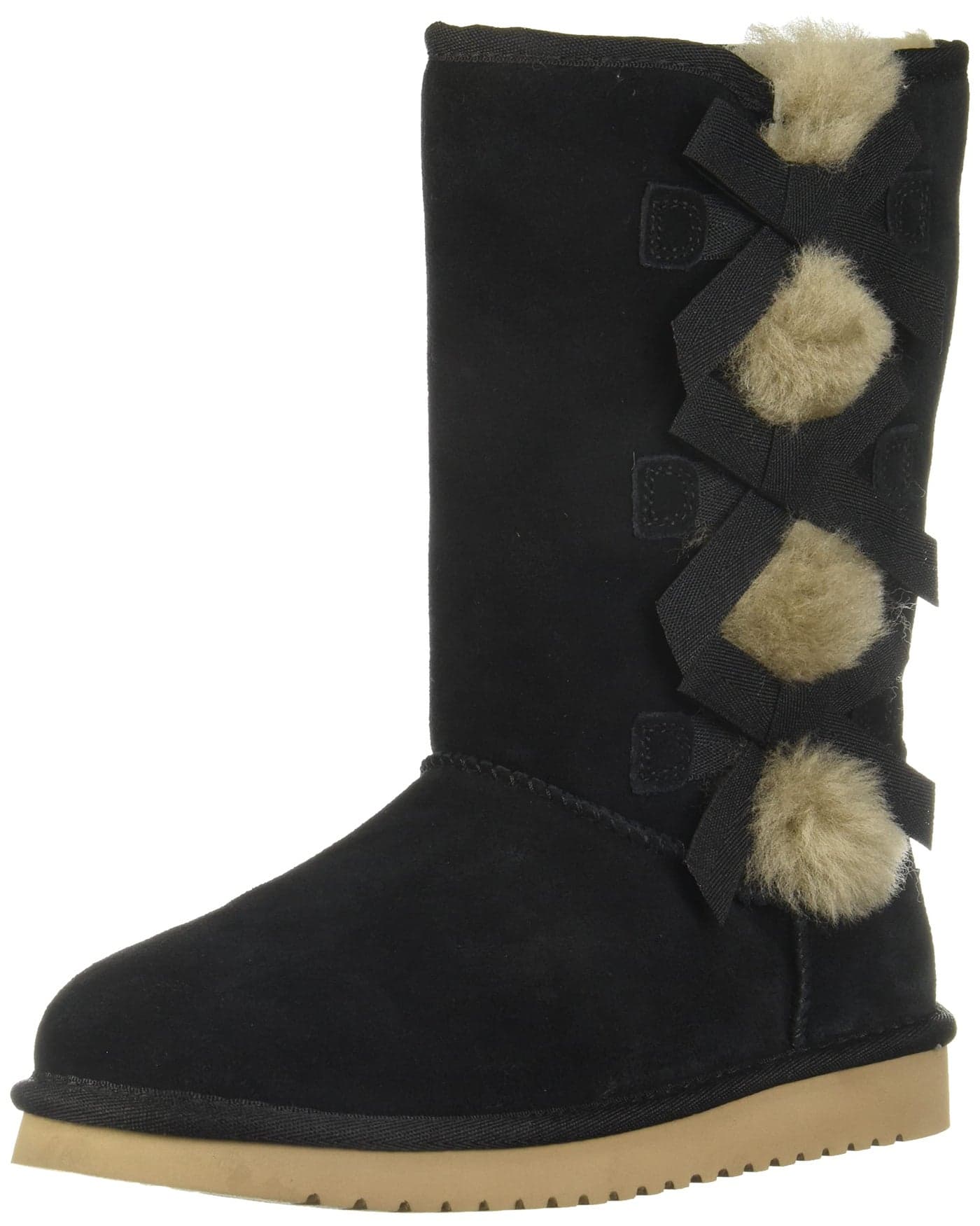 Koolaburra by UGG Women's Victoria Tall Fashion Boot, Black, 06 M US
