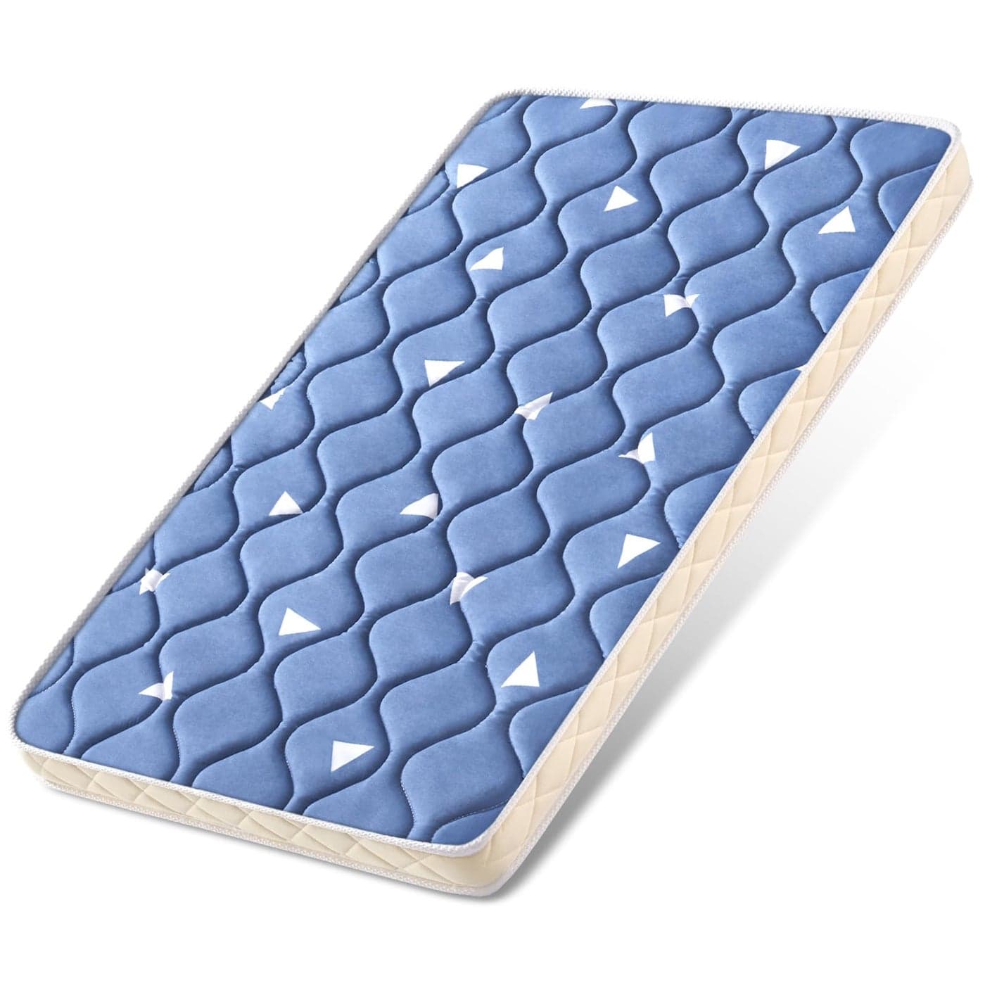 Baby Bassinet Mattress 33x 20 inches Firm Support and Comfort Premium FoamNoiseless and OdorlessHypoallergenic Small Crib Mattress Fits Moses Basket Dual Sided with Soft Breathable Fabric