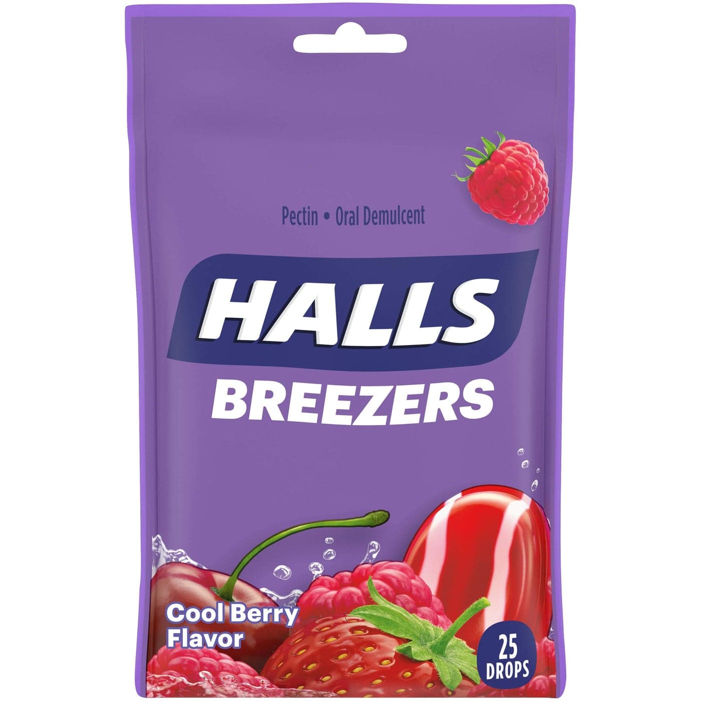 HALLS Breezers Cool Berry Drops 25 drops