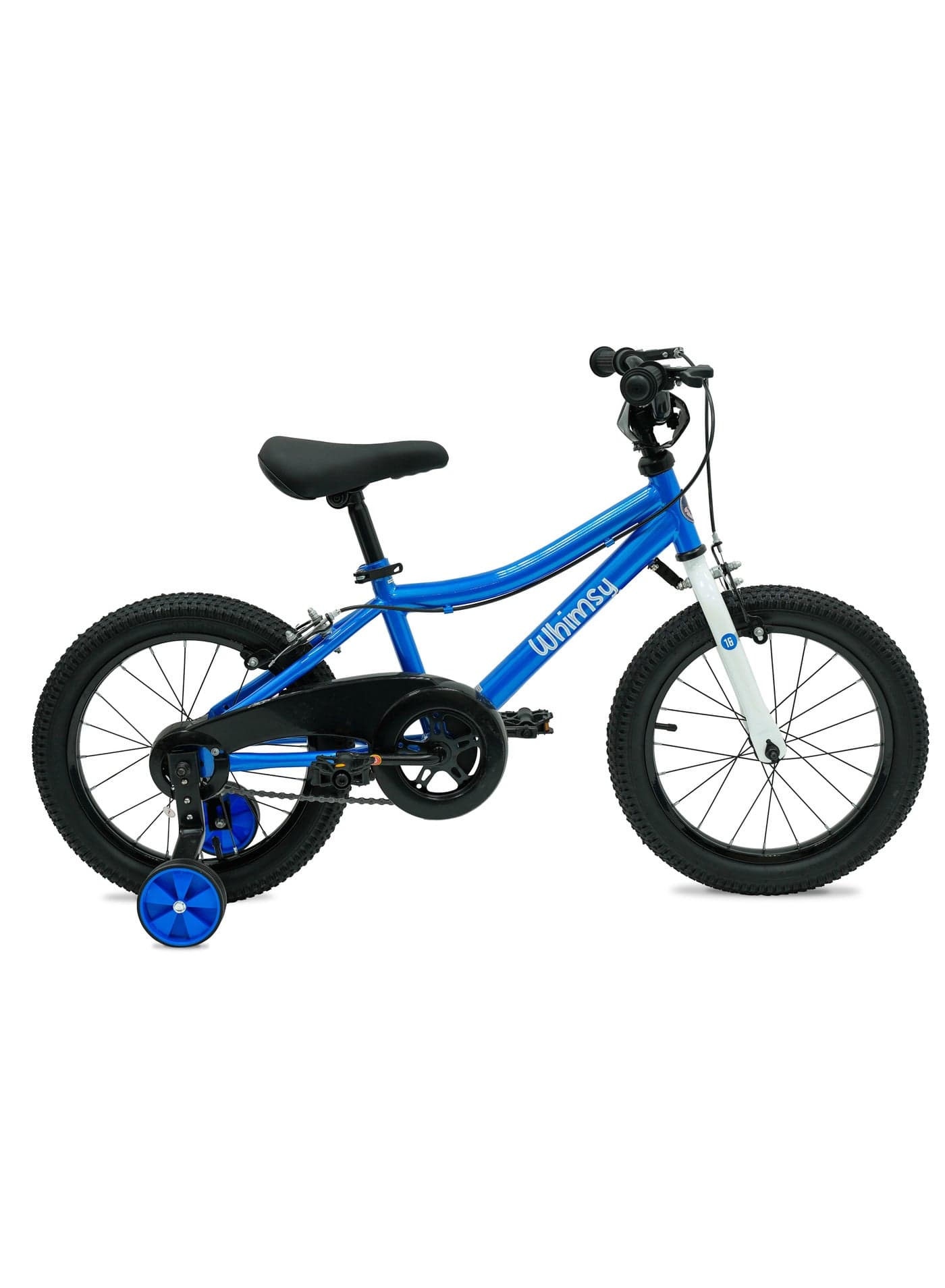 Classic 16" Kids Bike 2-Minute Assembly, Handbrake, Child-Friendly Cycle, Adjustable Saddle Blue