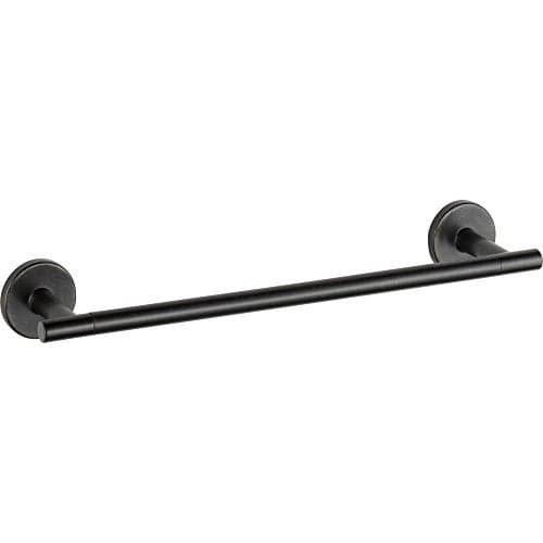 Delta 75912-RB Trinsic 12 in. Wall Mount Towel Bar Bath Hardware Accessory in Venetian Bronze