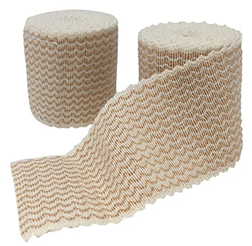 2 Elastic Bandage Wrap with SelfClosure 2Pack 15 ft Stretched LatexFree Reusable Washable Compression Support for Sprains Injuries Swelling Sports Recovery
